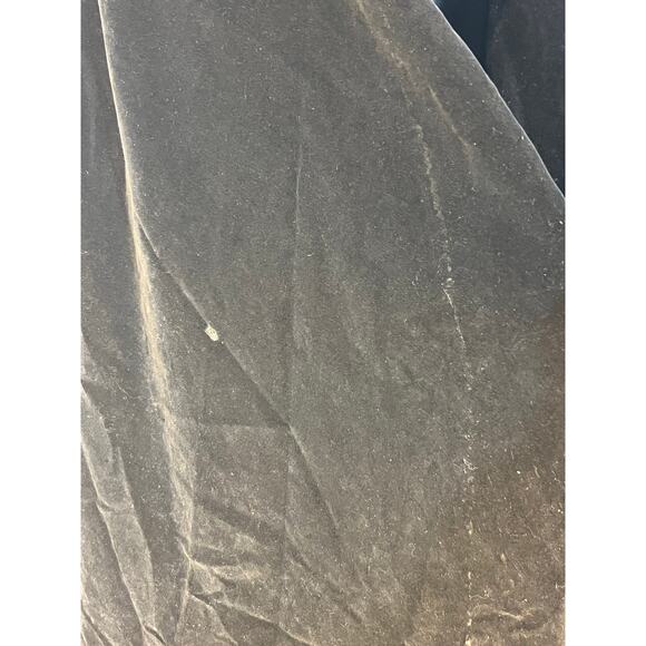 VTG Black Velvet Cape Cloak Handmade Whimsigoth Witchy Renaissance Vampire - Picture 6 of 7